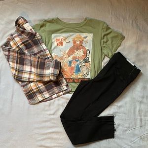 Smokey the bear crop top  size medium